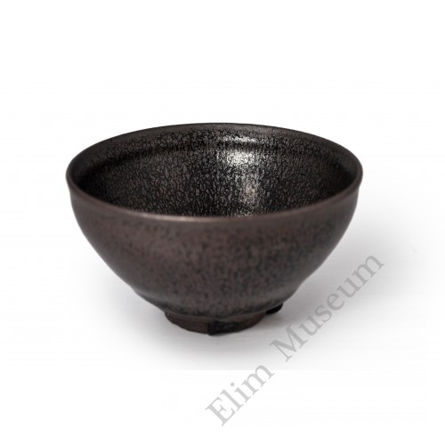 1528 A Jian-Ware black glaze oil-spots bowl